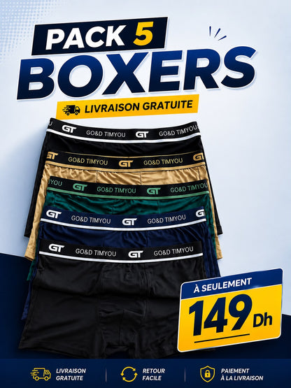 Pack 5 boxers